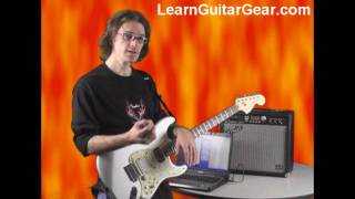 Fender GDEC 30  jamming along with free MIDI backing tracks [upl. by Romanas974]