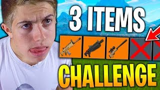 ÉNORME TOP 1 EN 3 ITEMS MAX CHALLENGE SUR FORTNITE AVEC DEUJNA [upl. by Enerod]