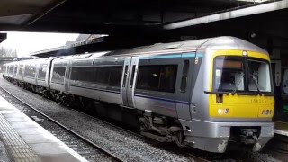 Chiltern Railways Class 168 Departing Banbury 31116 [upl. by Eeresid]