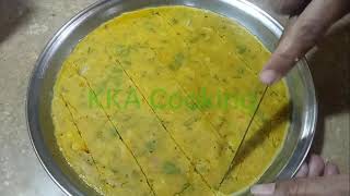 Besan ki khandvi recipe by KKA Cooking yummy Dhokri ka salan 🤤 [upl. by Slocum142]