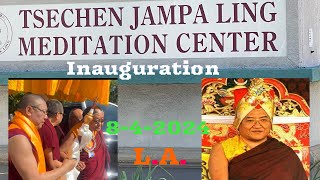 Inauguration Ceremony of Tsechen Jampa Ling  Chino Hills  HH Sakya Trichen Dorje Chang [upl. by Notelrahc]