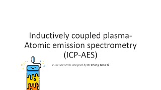 ICPAES Inductively coupled plasmaAtomic emission spectrometry Part A Introduction [upl. by Ogilvie]