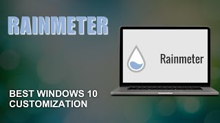 This is the BEST Windows 10 Customization with Rainmeter [upl. by Roinuj970]