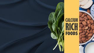 Top 10 Calcium Rich Foods You Should Be Eating Natural Calcium Sources [upl. by Ecirpac]