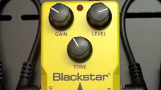 Blackstar  Using LT Drive Pedal to get a great rock tone [upl. by Rehptsirhc903]