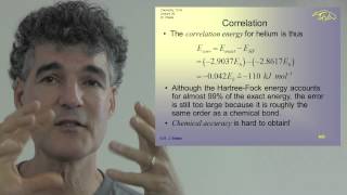 Chem 131A Lec 20 Quantum Principles HartreeFock Calculations Spin and Slater Determinants [upl. by Einnaoj]