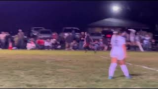 Mackenzie Brotherston Lacey kicks the game winning goal vs TR East on 1022024 gsoc [upl. by Thornton342]