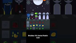 Brickbox VA Liminal Reskin Leak incredibox fyp trailer [upl. by Tayib]