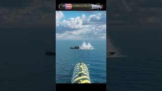 TA 53 65 K 533 MM Torpedo with Oxygen heat engine🎯Modern Warship shorts shortvideo [upl. by Eirelam]