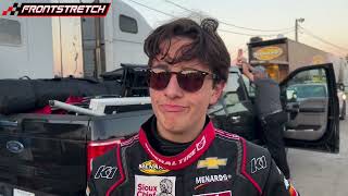 Andres Perez Wins 2024 ARCA Menards Series Championship quotWe Had a Great Season Overallquot [upl. by Shawna750]