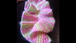 Knit a Potato Chip Scarf [upl. by Travax906]