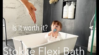 Stokke Flexi Bath XL Review [upl. by Ellinehc]