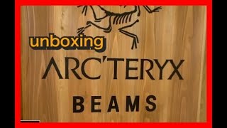 2024 Beams Arcteryx unboxing video What is your size Japanese need maditation now Idk [upl. by Acinorav35]