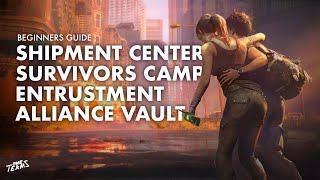 TheTermsGaming  Shipment Center Survivors Camp Entrustment System and Alliance Vault [upl. by Suzann603]