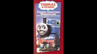 Opening To Thomas amp Friends Thomas Christmas Wonderland 2000 VHS [upl. by Furie]