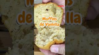 🥣Muffins de Vainilla Súper Fáciles de Preparar  Kekitos  Ponquesitos receta [upl. by Riess362]