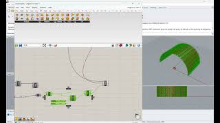 Parametric modeling of a folded plate vault in Grasshopper [upl. by Dis567]