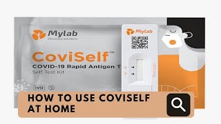 How to use CoviSelf  COVID 19 Rapid Antigen Test Kit  shorts [upl. by Adnorrahs]