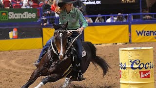 NFR BARREL RACING 2023 ROUND 6 Make up round [upl. by Selway]