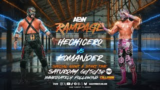 WWE 2K24 Hechicero Vs Komander  AEW Rampage 113024 [upl. by Porty790]