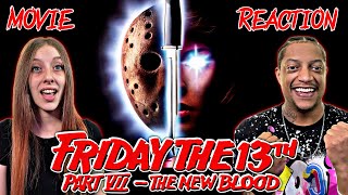 FRIDAY THE 13Th Part 7  The New Blood  MOVIE REACTION  JASON VS CARRIE  ZOMBIE JASON IS EPIC😱 [upl. by Lainad180]