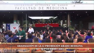 Graduación de la LI Promoción de Medicina [upl. by Junno420]