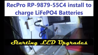 Installing RecPro AC to DC converter and starting the LED upgrades [upl. by Erwin]