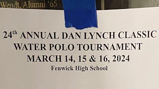 2024 Boys Water Polo Parkway Central MO vs Lyons Township  Varsity  Fenwick Invitational [upl. by Nathanial]