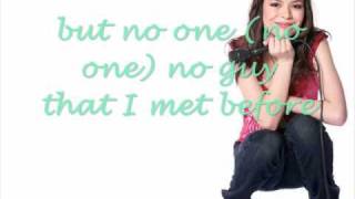 Miranda Cosgrove  Kissin U HQ wlyrics [upl. by Aynotel]