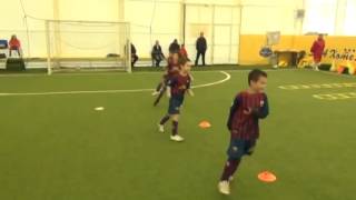 ENTRENAMIENTO DEL BARCELONA FUTBOL INFANTIL [upl. by Hardi]