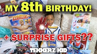 IVE FINALLY GOT IT BEST BIRTHDAY EVER  Tekkerz Kid [upl. by Enajyram774]