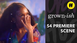 grownish Season 4 Premiere  Zaaron Take Their Relationship to a New Level  Freeform [upl. by Attenehs]