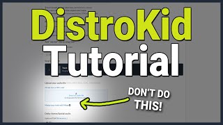 DistroKid Tutorial  How To Upload Music on DistroKid 2024 [upl. by Ecart]