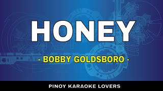 HONEY  KARAOKE VERSION BY BOBBY GOLDSBORO [upl. by Elsworth]