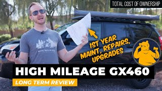 High Mileage GX460 One Year Review  Total Cost of Ownership [upl. by Zobias]