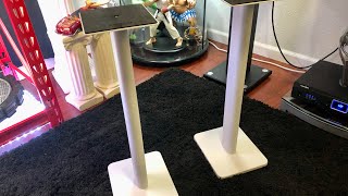 Kanto SP26PLW Speaker Stands  MSRP 180  Amazon 120 [upl. by Gladdie823]