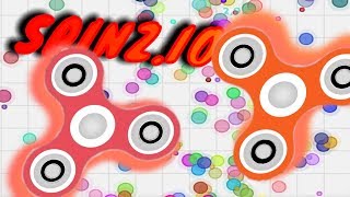 Spinzio  Fidget spinner io game  The best and newest io game [upl. by Brenza]