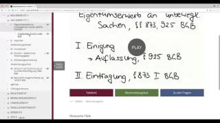 Crashkurs Sachenrecht II  Immobiliarsachenrecht [upl. by Aiel]