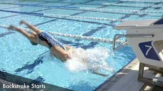 How to do a Backstroke Start  Olympic Champion Stephanie Rice [upl. by Odnalo]