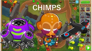 BloonsTD6 渓谷（Ravine） CHIMPS with サイ [upl. by Adlecirg]