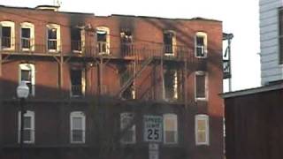 Aftermath of Fire on 29 Chapman Street in Greenfield Mass 11809 [upl. by Burnham544]