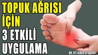 TOPUK AĞRISI İÇİN 3 ETKİLİ UYGULAMA aktifizyo fiziktedavi topukağrısı [upl. by Rrats]