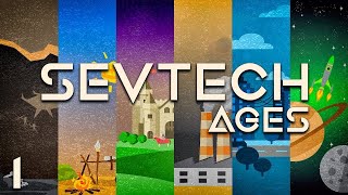 Sevtech Ages of the sky 2 Пытаемся выжить [upl. by Enybor]