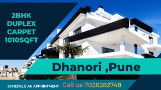 2Bhk Duplex flat in Dhanori  Lavish Lifestyle  Township Project 2bhk duplex [upl. by Aysan]