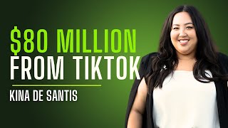 How Kina De Santis Used TikTok to Close 80 Million in Just 4 Years [upl. by Tem]