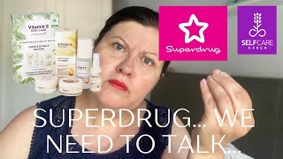 Superdrug Vitamin E put to the test 🔥 Superdrug own brand skincare routine 🔥 Selfcare Karen [upl. by Sakhuja142]