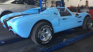 Fiberfab Aztec GT Kit Car GT40 Inspiration Inside 360 Degrees Walk Around [upl. by Sussi]