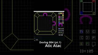 Atic Atac Dev Log 004 pt1 zxspectrum retrogaming ultimate coding [upl. by Nets]