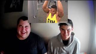 Hodgetwins Angry Gym Moments REACTION FT BeachFnJ [upl. by Emsmus764]