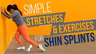 Top 3 Stretches for Shin Splints Pain [upl. by Atiekan916]